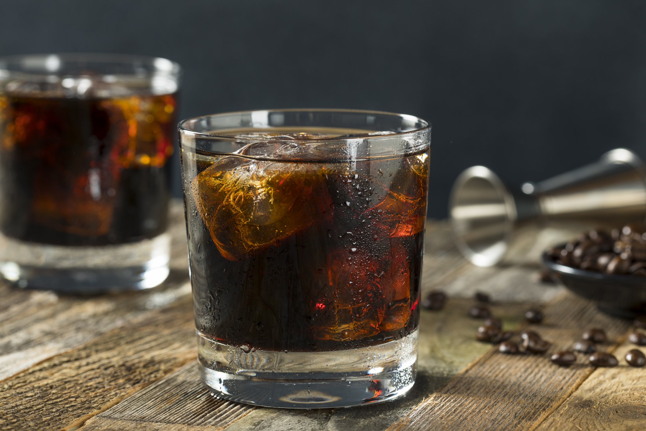 Kona Coffee Spirits on the Rocks