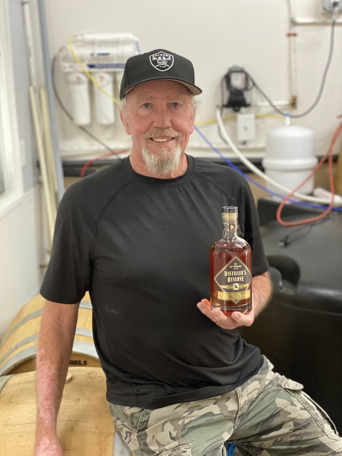Dave Puckett, distiller at 12th Hawaii Distiller